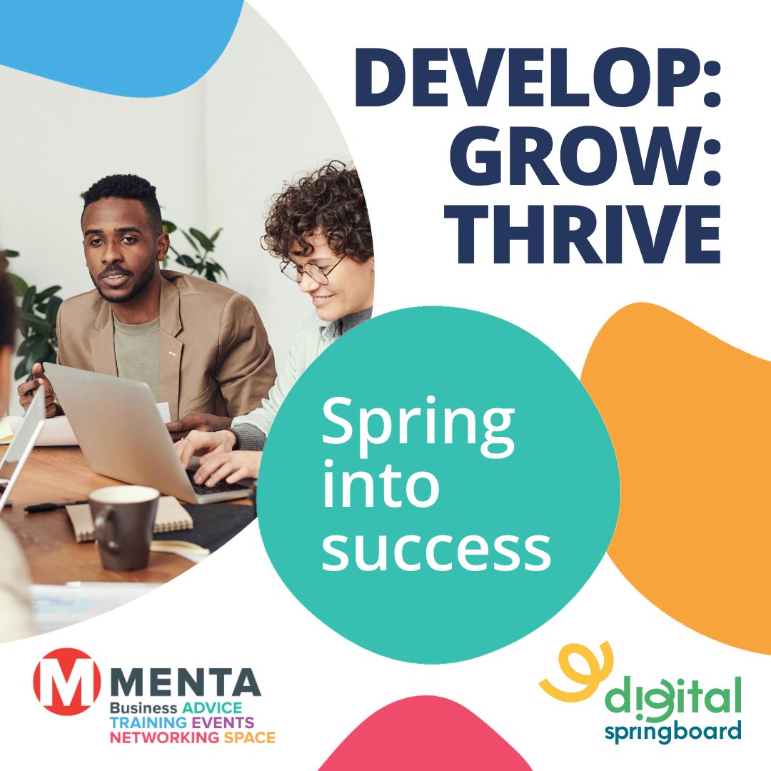 📣 Spring your business into success with our hugely successful and newly extended Digital Springboard programme! Unlock the secrets of digital success with expert guidance on e-commerce, digital marketing, and social media. Sign up today: ow.ly/FFV850R1bhS