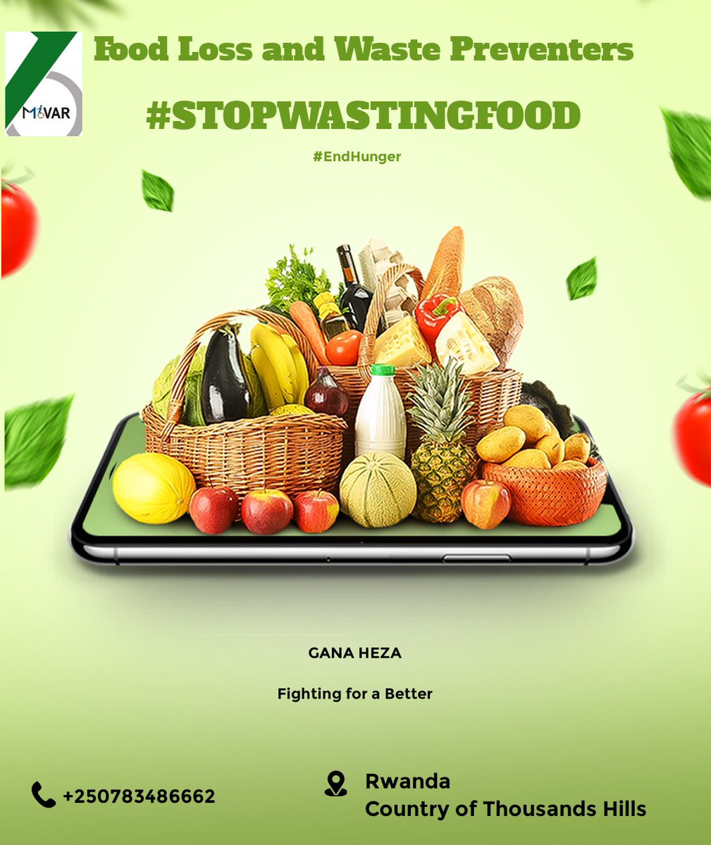Do not waste!!!

#StopWastingFood 
#GANAHEZA