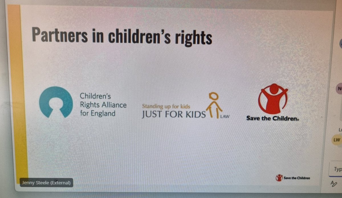 Lastly Jenny Steele & Louise King @CRAE_official talk about how children were disproportionately effected during the pandemic & children's rights & wellbeing were not taken into consideration during this time @savechildrenuk