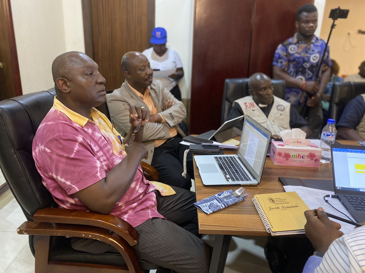 On March 22, 2024, the Faith and Justice Network organized a consultative meeting for church leaders. The purpose of the meeting was to discuss the political landscape of Liberia after the electoral process.