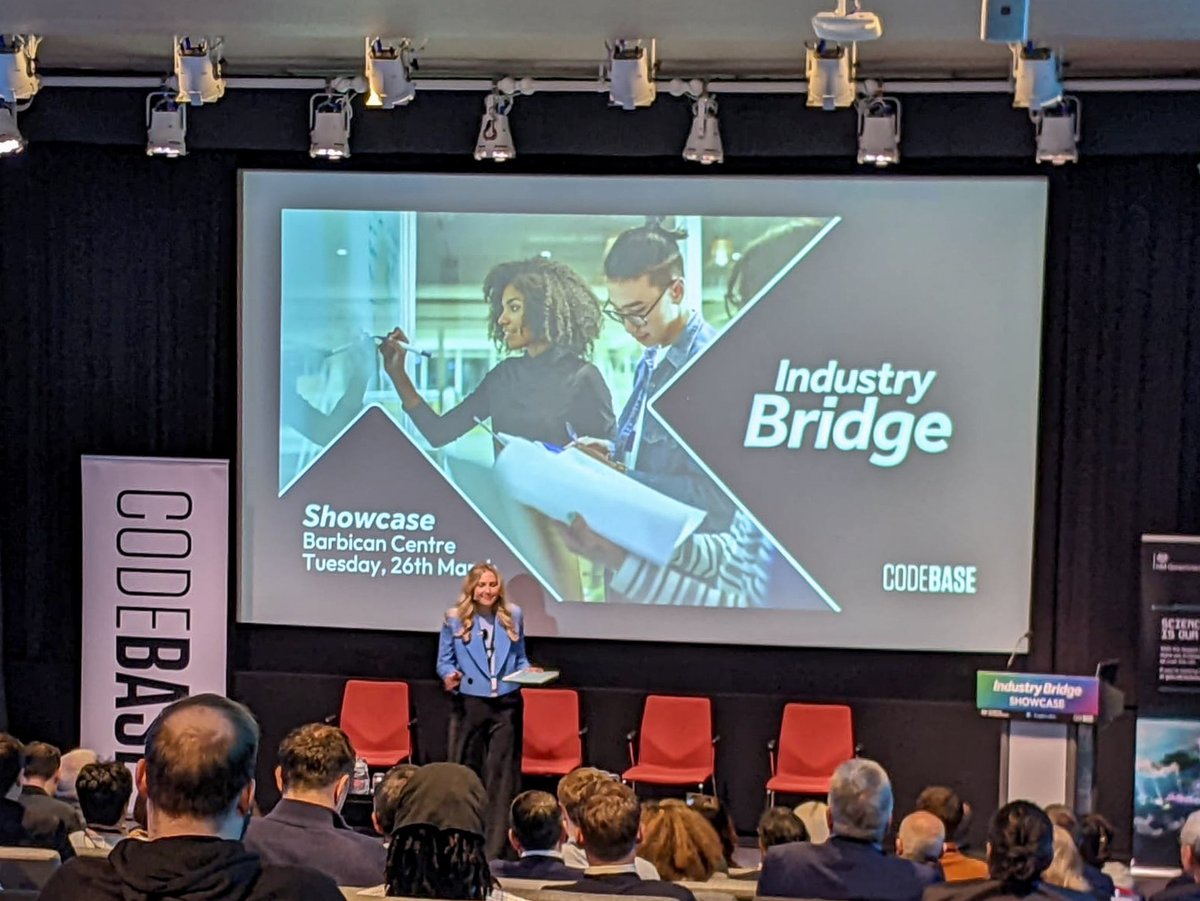 Our Industry Bridge team is excited to be hosting their programme Showcase today in London! We're looking forward to hearing from a selection of startups from each of the four industries, as well as Saqib Bhatti MP, Minister for Tech and the Digital Economy. #BridgeShowcase