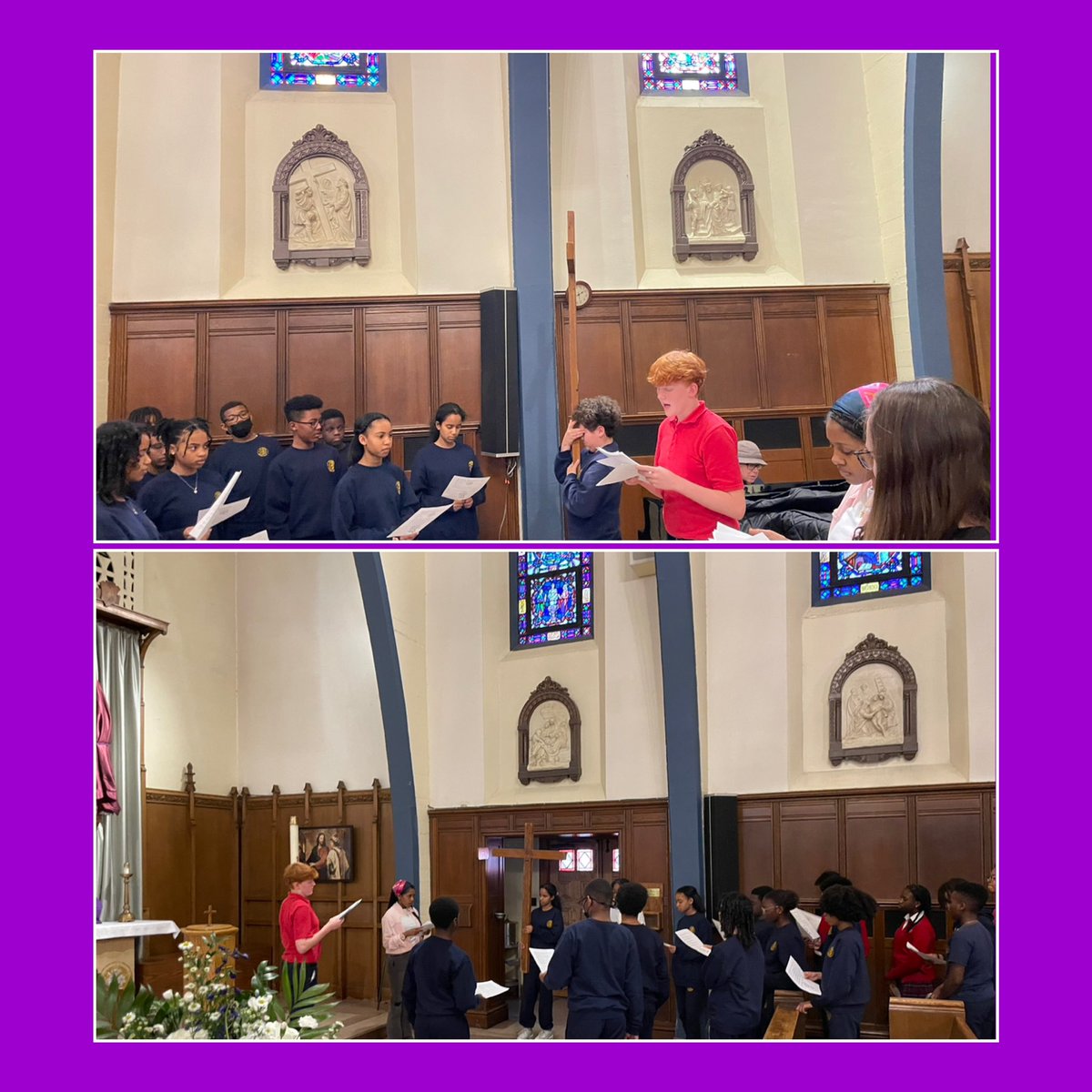 STA_Brookland's tweet image. “We adore you, O Christ, and we bless you. Because by your holy cross you have redeemed the world.”

#STABrookland #CCAprays #ADWcommUNITY