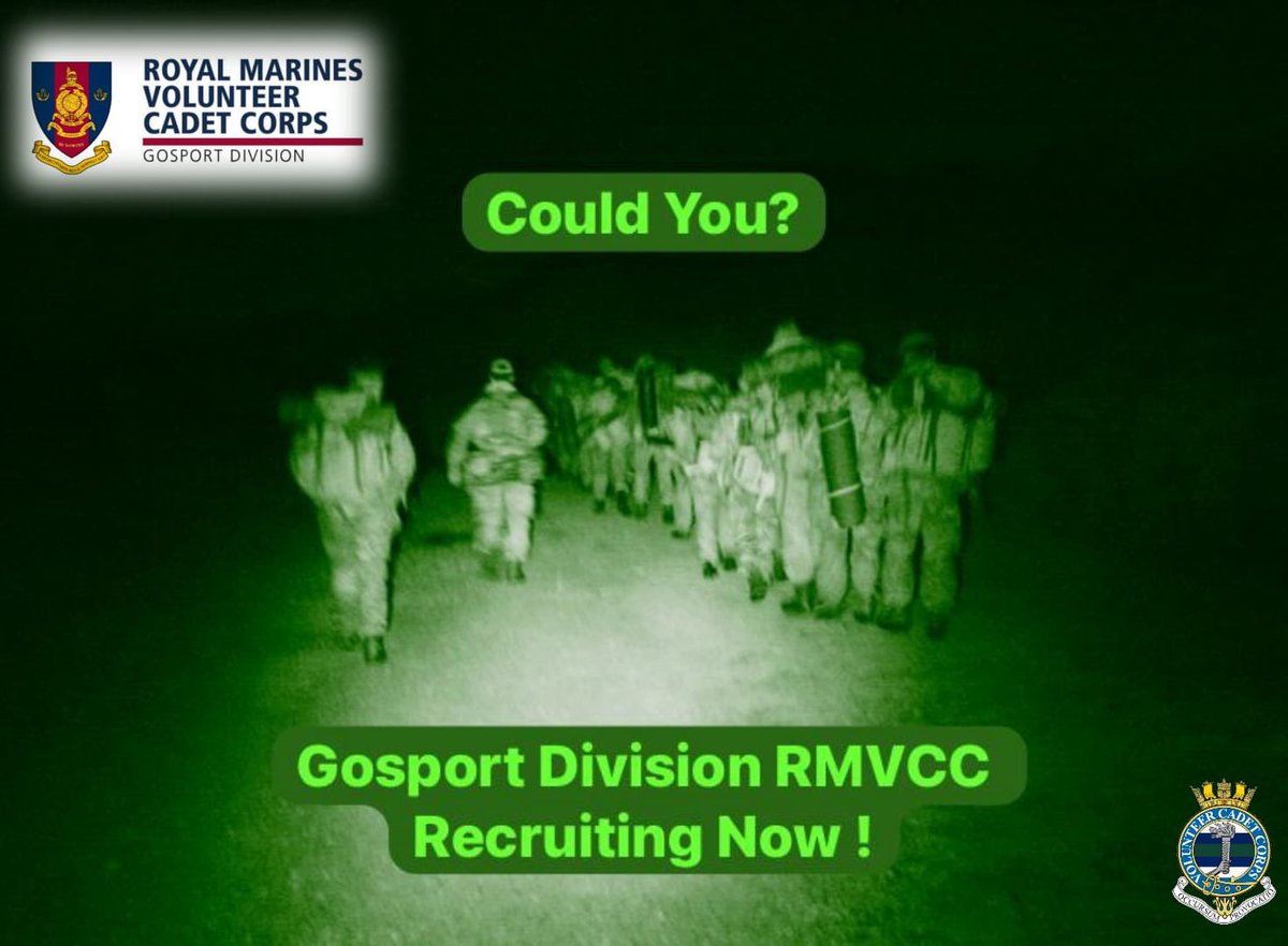 #MeetTheChallenge become a @VCC cadet with Gosport DivisionRMVCC @HMSsultan for more info please email gosport@volunteercadetcorps.org