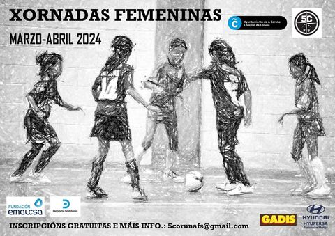 FundEmalcsa's tweet photo. Continúan as xornadas de portas abertas do @5corunafs dirixidas a xogadoras de entre 8 e 15 anos dentro do seu proxecto #5CSuma ⚽ A actividade prolongarase durante abril e é de #balde 👌
➡️ Este proxecto forma parte do programa Deporte Solidario e Inclusivo da Fundación Emalcsa https://t.co/cu3Hu2anpL