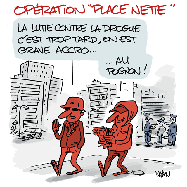 #OperationPlaceNette #drogue #dessin @Midilibre