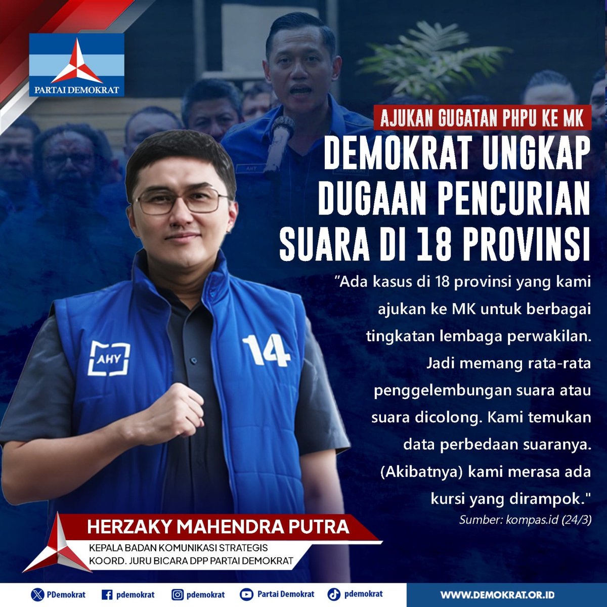 Partai Demokrat tweet media