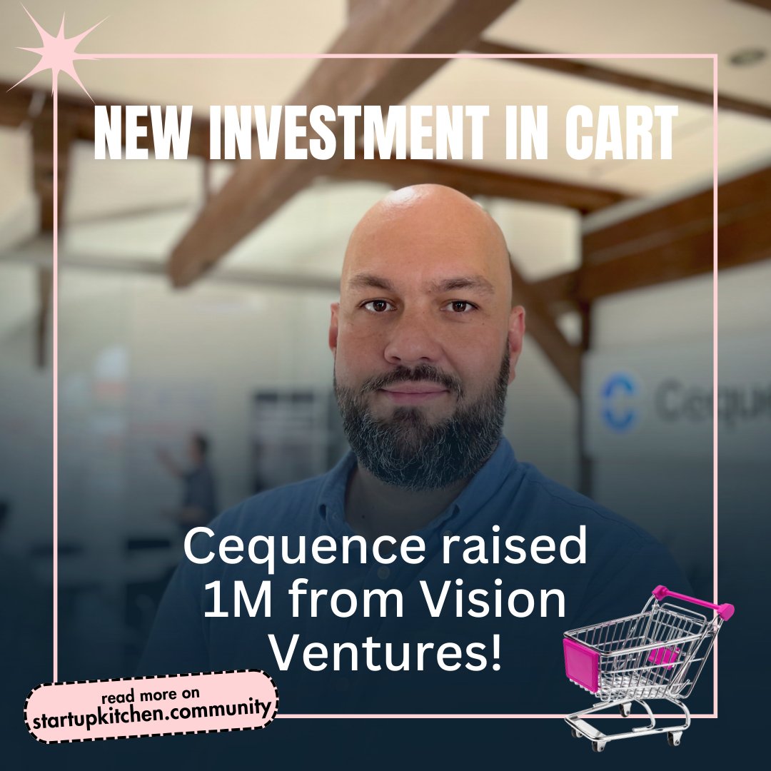⚡Investment Announcement⚡ The LegalTech startup <a href="/Cequence_io/">Cequence</a> garnering increasing attention in the realm of contract management, raised a 1M EUR investment round from <a href="/VisionVCco/">Vision Ventures</a>.

More here 👉 startupkitchen.community/what-happens-w…