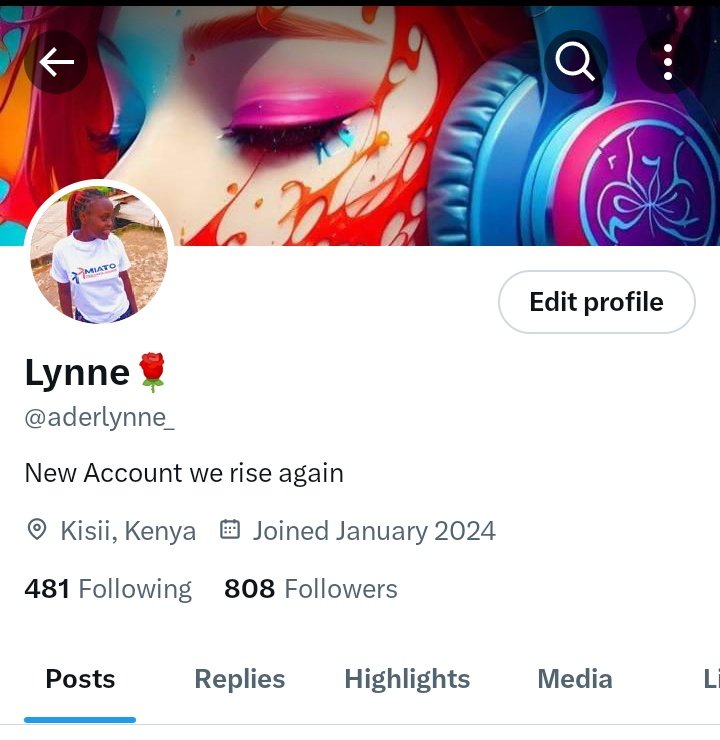 Mfikishe babygirl 1000followers afurahie i promise i follow back