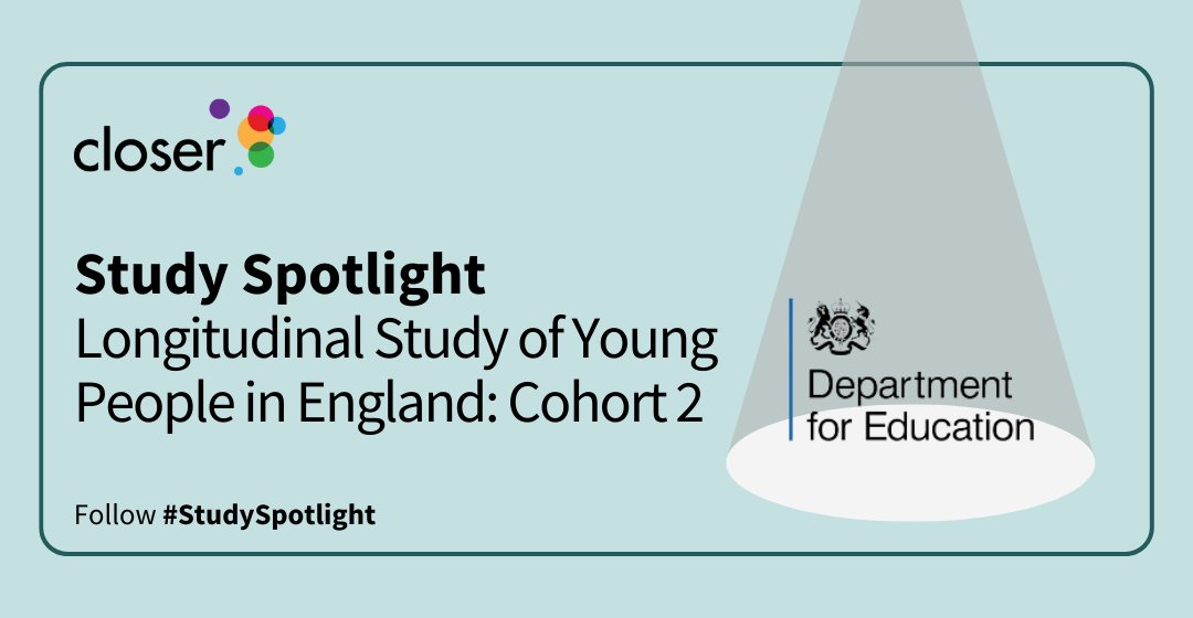 CLOSER_UK's tweet image. 🎓We’re heading back into the classroom with this month’s #StudySpotlight shining a light on the (@educationgovuk) Longitudinal Study of Young People in England: Cohort 2.

➡️Read more: closer.ac.uk/news-opinion/b…