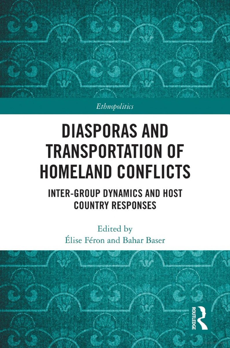Our latest book with @EliseFeron1 is available to order in April! @Durham_SGIA @ImeisD @IMEISDU routledge.com/Diasporas-and-…