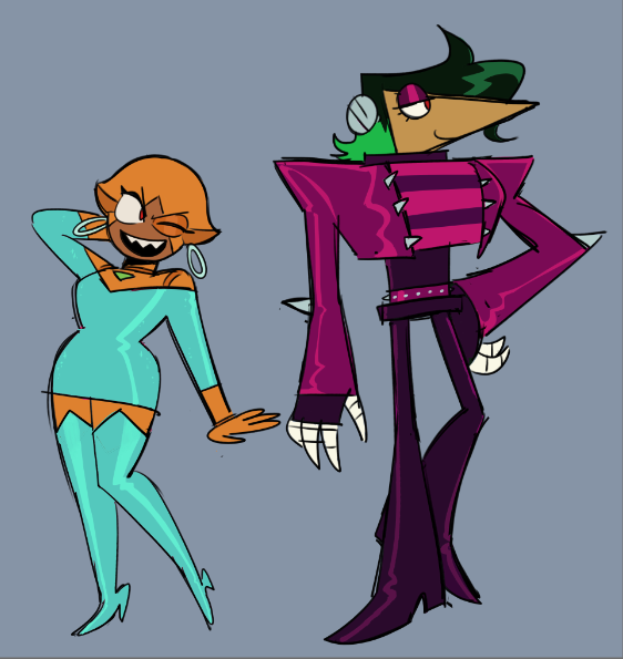K4pp4_8's tweet photo. feeling less lazy here's a clearer drawing of these dorks!! #okkoletsbeheroes https://t.co/X80R0SvUUO