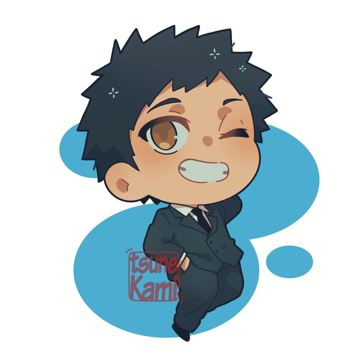 KukkiKami's tweet photo. [KHR] Best boi.
.
#khr #khrfanart #KatekyoHitmanReborn #katekyohitmanrebornfanart #fanart #chibi #chibiart #yamamototakeshi https://t.co/tDotudW0RZ