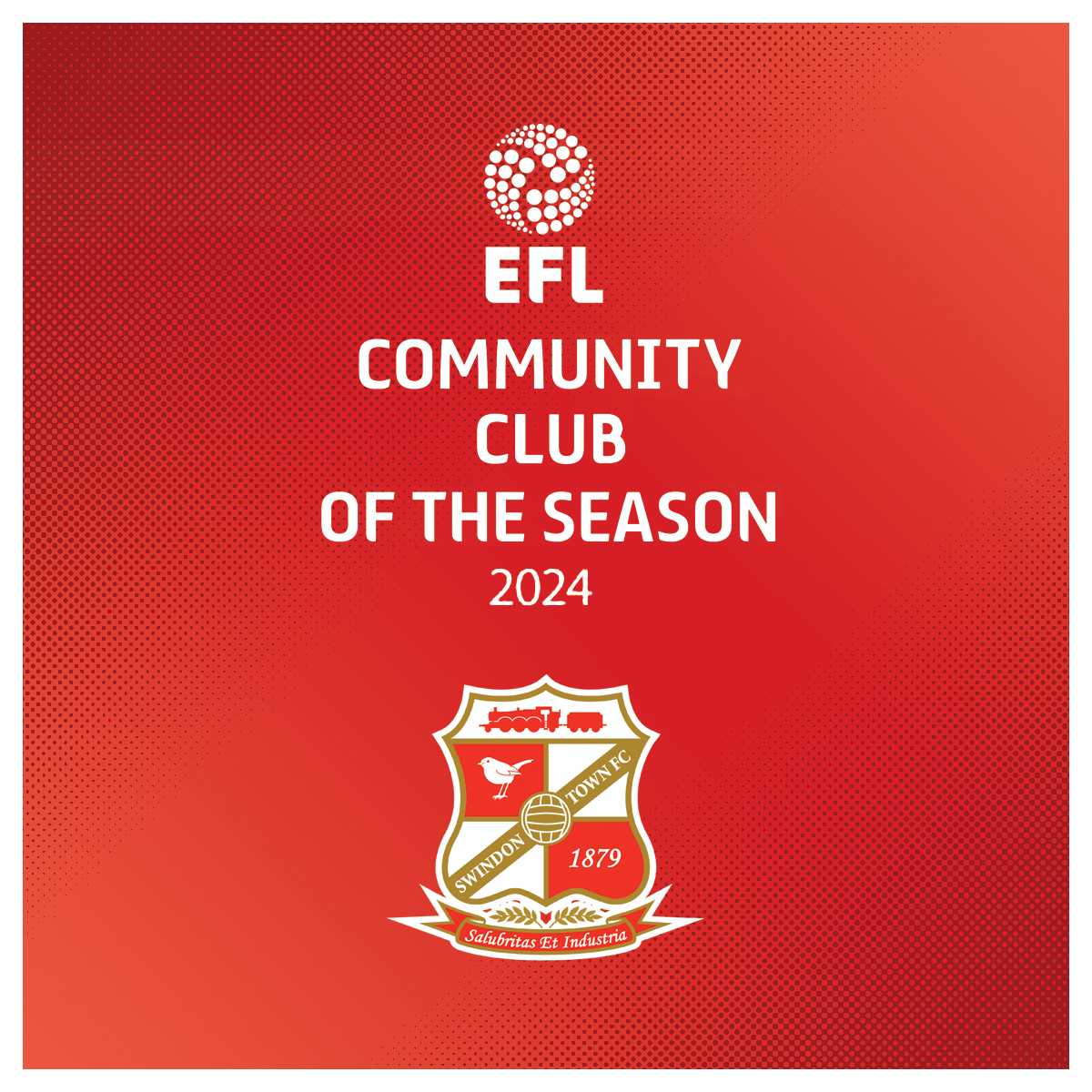 @Official_STFC have been named Community Club of the Season for League Two, as part of the 2024 EFL Awards! This is in recognition of STFC Community Foundation’s exceptional work in the community. The Foundation’s work will be recognised at a ceremony at the House of Commons…