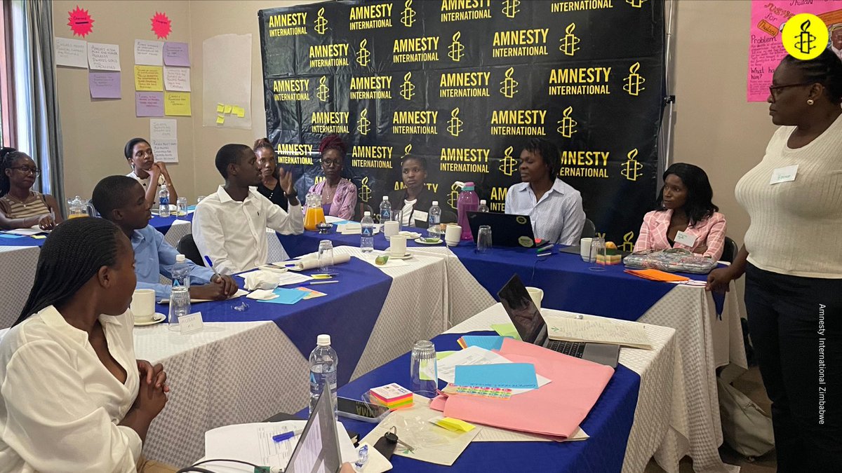 On Saturday I participated in @amnesty_zim’s training on corporate governance. It was facilitated by @MasukaLucia & @pzirima, @amnesty has equipped me with the necessary leadership skills and i hope more young people get the opportunity to be Part of enhancing conversations.