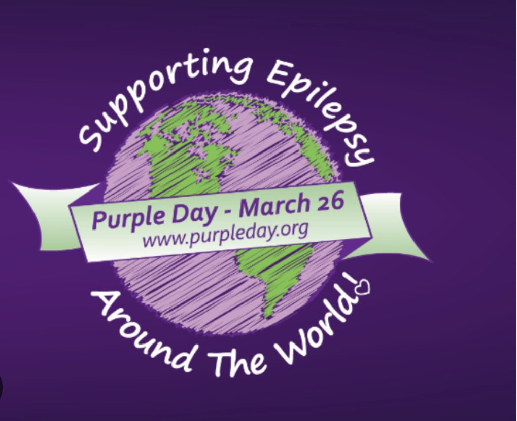 Today is Epilepsy awareness day! Don’t forget to wear purple!