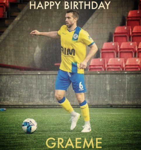 We’d like to wish a very happy birthday to @graemeholmes84 today as he celebrates a special birthday.

We all hope you have a fantastic day Graeme 💛💙