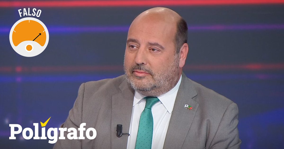 Pedro Pinto: "Portugal teve um excedente orçamental à conta dos combustíveis mais caros da Europa" poligrafo.sapo.pt/fact-check/ped…