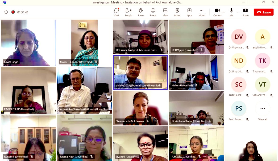 #Mycetoma epidemiological studies are essential to fill knowledge gaps around the burden, distribution, characteristics of patient population and etiology of disease. We had a stimulating virtual meeting with our India Investigators as we discussed planned studies in India. #NTDs