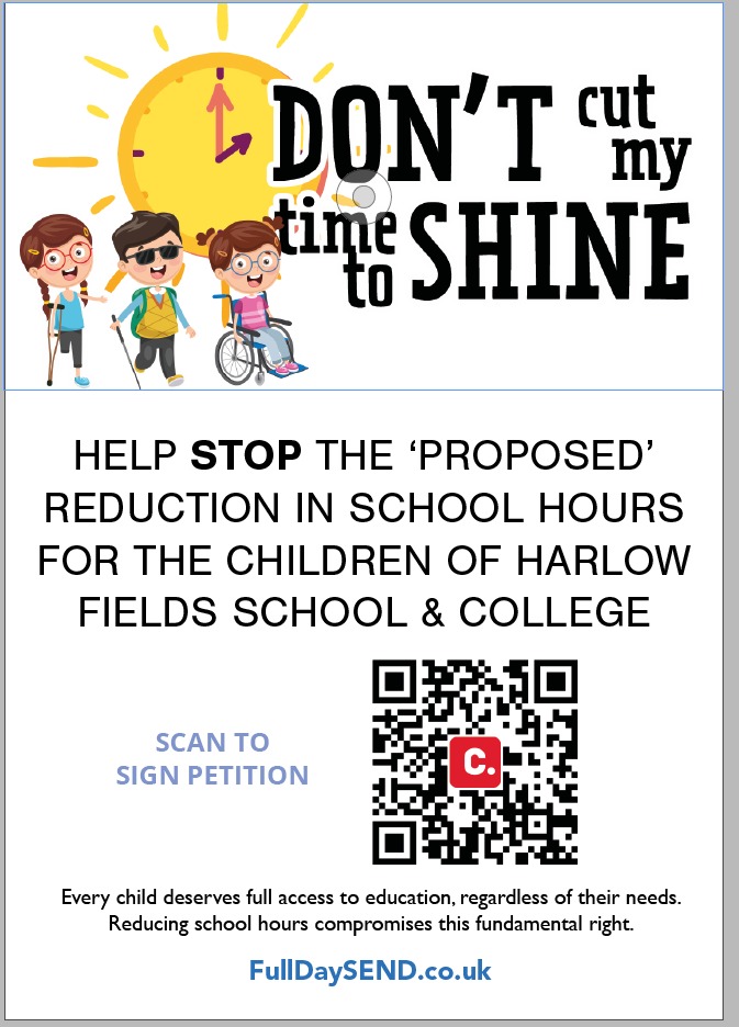 Please sign, verify your email &amp; share! All children deserve a full time education x