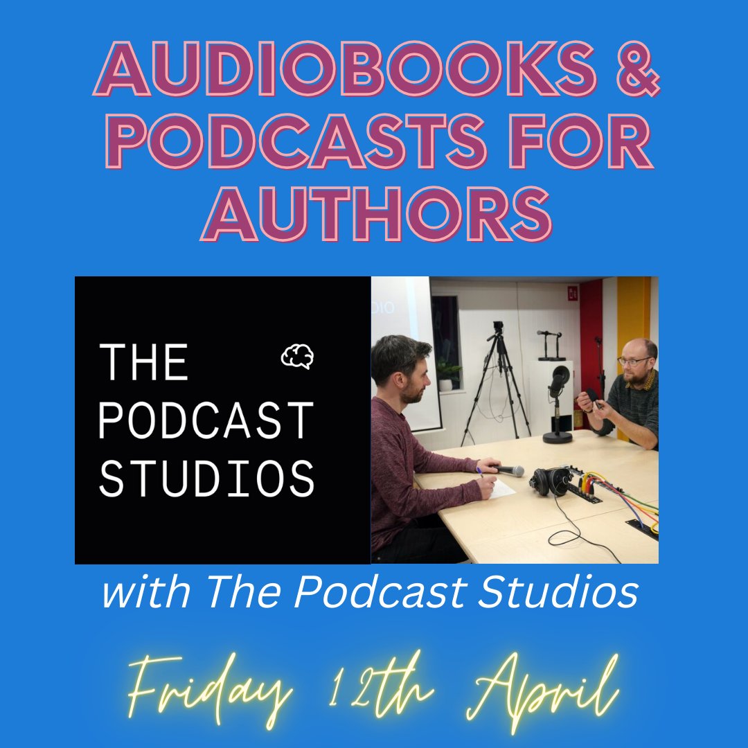 Now open for registration 🙏 Topics covered include: ✅The process behind recording and editing an audiobook ✅ Setting up your own podcast ✅Examples of what podcast shows are suitable for authors The Masterclass will also include a live 30 minute Q&A buythebook.ie/product/audiob…
