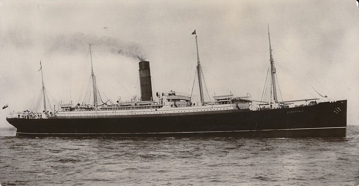 MeriaRmsTitanic's tweet image. 15th April 1912, at 8:50 am, Carpathia leaves the shipwreck site and returns to New York withe #Titanic survivors.
#Titanic2024 #Titanic112 #TitanicTimeline #TitanicAnniversary #RMSTitanic #OTD