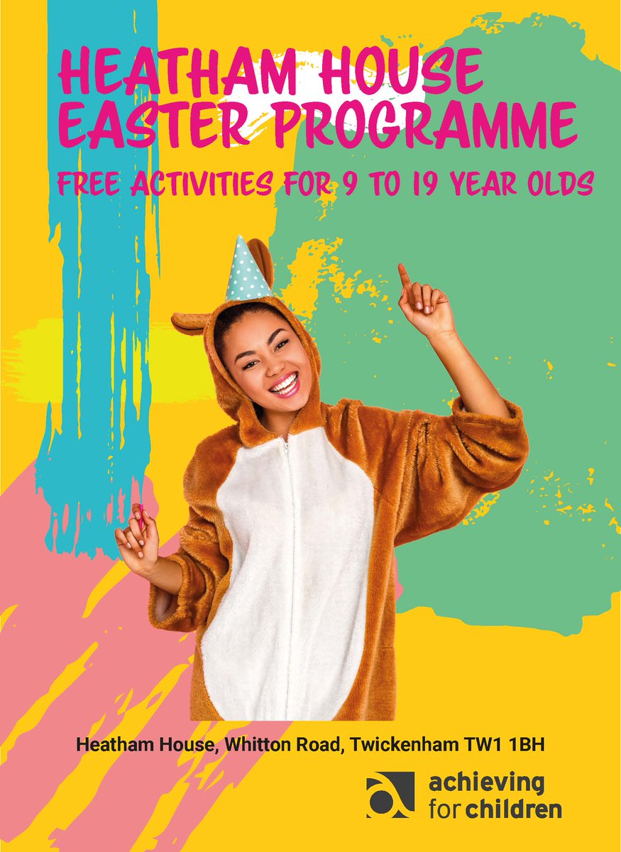 We must say, Heatham House's Easter programme is looking absolutely eggcellent this year! The youth centre is hosting a wide range of free activities for 9 to 19 year olds this Easter holiday - check out what's on here: bit.ly/3IQUD27 🐇🥚😊