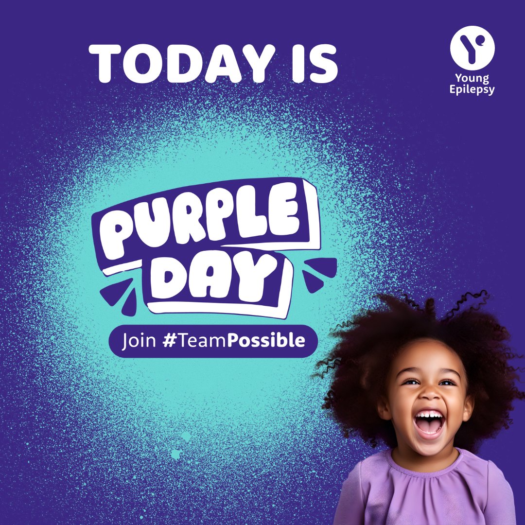 🎉 Today is Purple Day! Over 60 schools, 30 community groups, & 10+ businesses unite, raising £26k through the 26 miles in 26 days challenge with 100+ fundraisers! Let's raise awareness & challenge stigma together! 💜 #PurpleDay #TeamPossible #EpilepsyAwareness