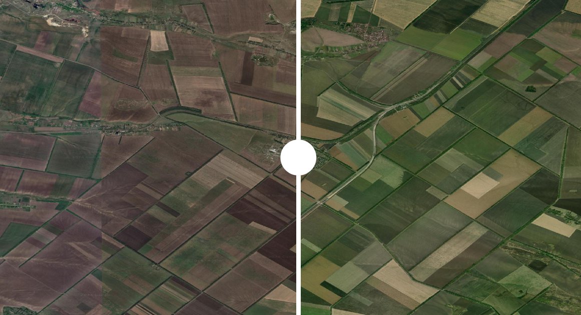 Satellite images reveal that Russia is building new railway tracks in occupied Ukraine to improve their military logistics 🛰️⤵️ As Western allies stall on arming Ukraine to target the Crimean Bridge, Russians seize the opportunity and construct an alternative connection route.