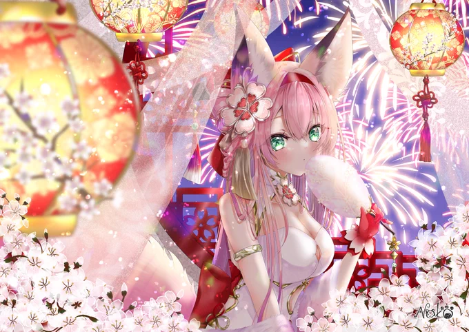 #知名度上げたいので拡散してください画面にぎゅっといろんなものを詰め込むの大好きなお絵描きマンです最推しはアズールレーンの花月ちゃん!!これを機にあなたも花月ちゃんを見てみませんか??可愛いですよねっ?ねっ? 