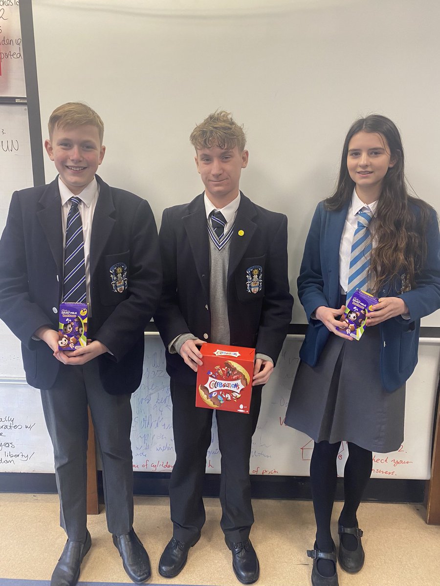 🌟 S3 Modstars Calum, Alfie and Ella produced excellent Prison projects. Well done! #Achieve