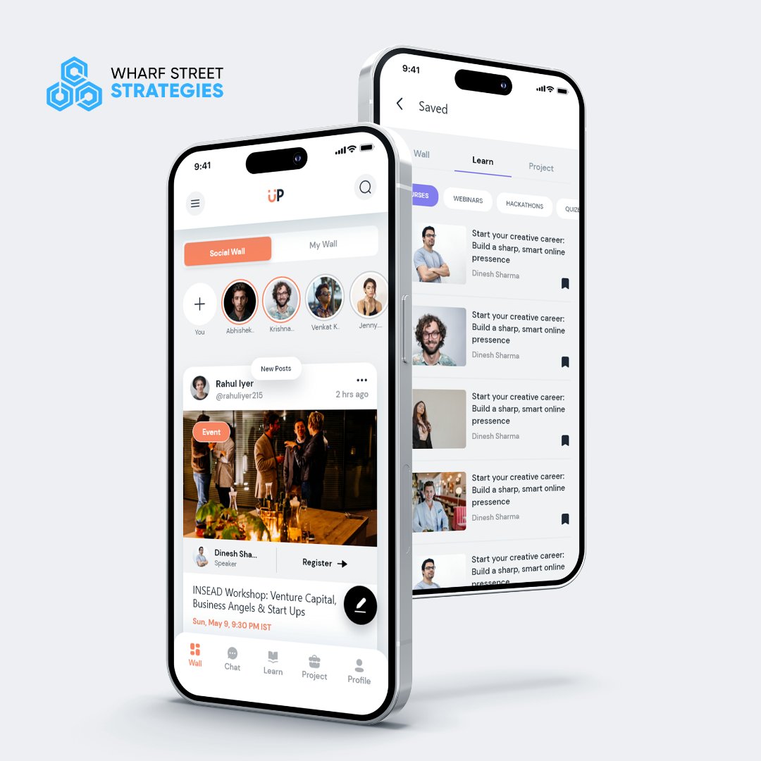 Mobile App UI/UX design | Learn | Home The design brings content into focus; design makes function visible. Contact us for more information at info@wharfstreetstrategies.com #wharfstreet #ui #ux #uidesign #uiux #uiuxdesign #uxdesign #uxdesigner #uxui #uxresearch #webdesign