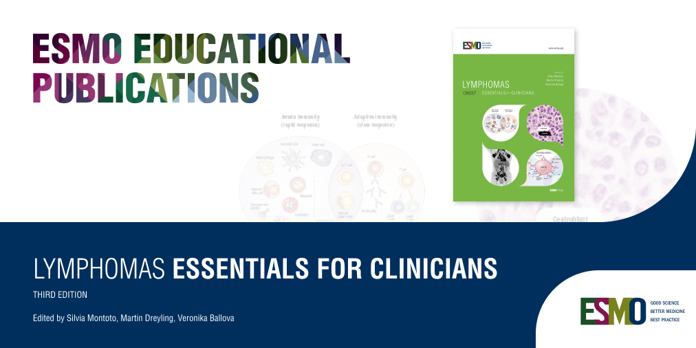 📢New edition of '#Lymphomas: Essentials for Clinicians' now available. This #ESMOBook is mainly addressed towards junior doctors but is also suitable for general oncologists or haematologists who want to stay updated. ow.ly/FGCt50R1lqk @bozovicspa @caliraf @tfleitask