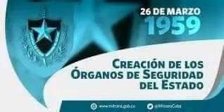 A nuestros Héroes anónimos, Felicidades en este 65 Aniversario de los Organos de la Seguridad del Estado. #heroesdelsilencio #65añosconelpueblo