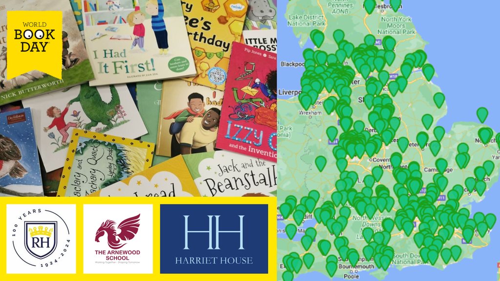 Could your school join our growing list of schools that have run book drives for us? All across the country schools run Book Drives for us and donate books to schools local to them. Thanks ever so much to @HarrietHouseSch, @Arnewood_School and @ruperthouse to name just a few!