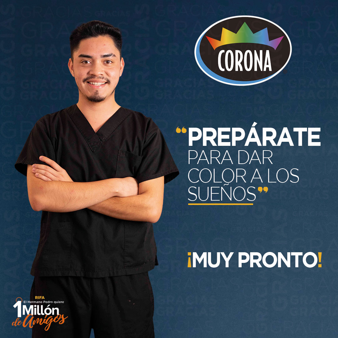Rifa1MA's tweet photo. 🎨 ¡Tiendas de Pintura Corona se prepara para #DejarHuella una vez más en la Rifa 1 Millón de Amigos! 🌈 Colores que transforman vidas. 💖 #Corona #RifaSolidaria https://t.co/NbDDbTGZiI