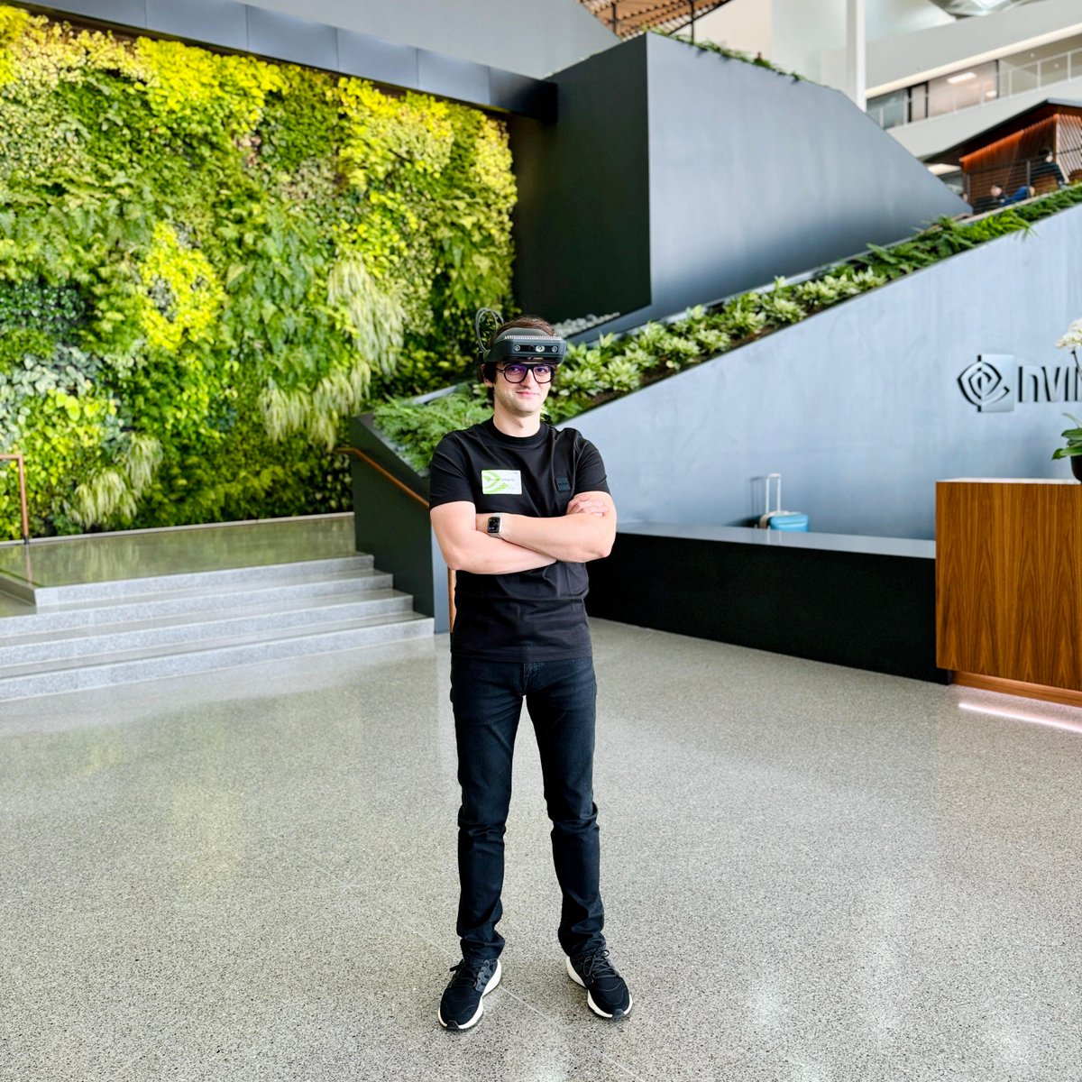 .lumen at the Nvidia HQ in Santa Clara, California! The Glasses and the Pedestrian Autonomous Driving AI behind are being showcased all over the world. More news are coming, stay tuned. #innovation #deeptech #AI