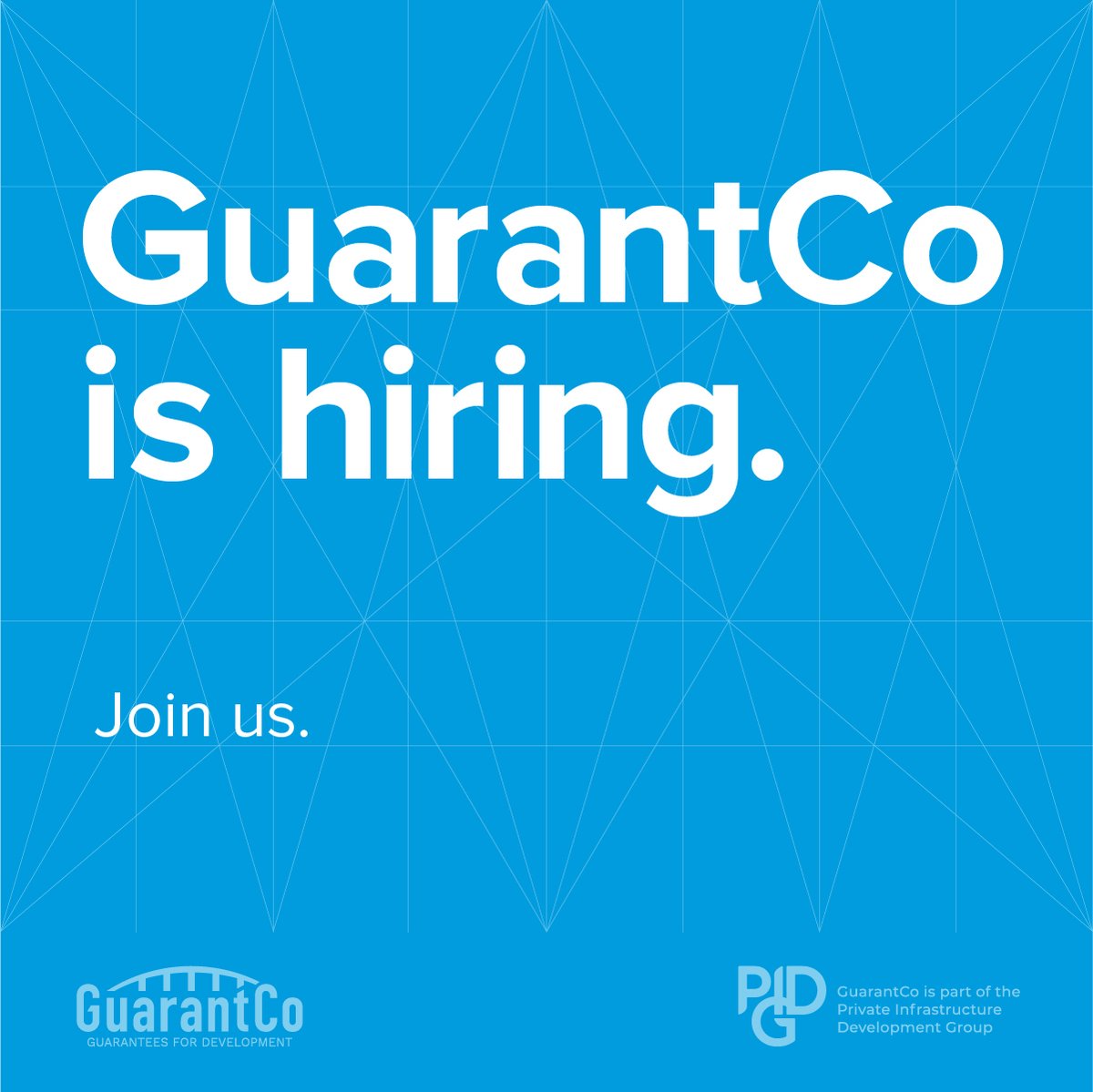 One more week to go. @GuarantCo is looking for a Head of Sub-Saharan Africa based in Nairobi, a Credit Director based in London or Nairobi, 2 Credit Analysts, 1 based in London and 1 in Singapore, and an Investment Director based in Singapore. To apply: lnkd.in/dE69b_e7