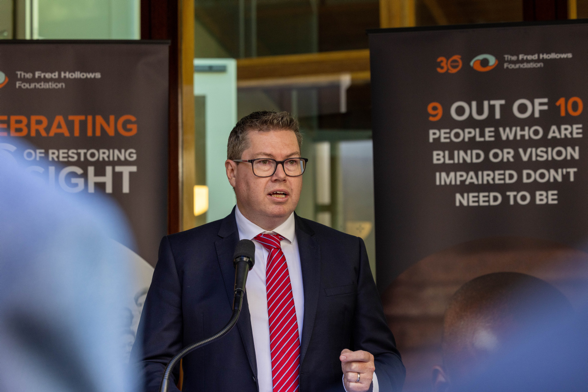 For over thirty years, The @FredHollows Foundation has led the world in fighting avoidable blindness, transforming millions of lives worldwide. Our partnership with Fred Hollows reflects Australia's enduring commitment to help make the world healthier, safer & more inclusive.