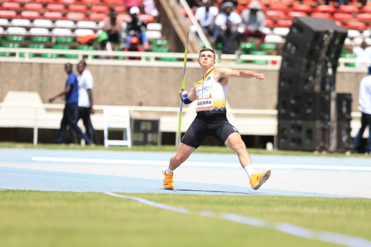 Previously on Kipkeino Classic, photo proof that high javelin is as hard as it gets. Mark your calendars for April 20th, 2024, #AbsaKipkeinoClassic2024 at Nyayo National Stadium Nairobi.