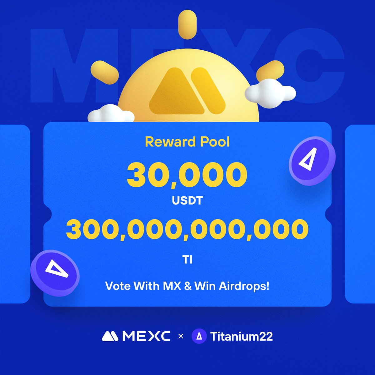 MEXC (@mexc_official) on Twitter photo .<a href="/Ti22_io/">TITANIUM GAMES</a>, a complete system to enhance games with blockchain integration securely, is coming to #MEXCKickstarter ๐
๐ณVote with $MX to share massive airdrops
๐ $TI/USDT Estimated Trading: 2024-03-27 15:00 (UTC)
Details: mexc.com/support/articlโฆ .<a href="/Ti22_io/">TITANIUM GAMES</a>, a complete system to enhance games with blockchain integration securely, is coming to #MEXCKickstarter ๐
๐ณVote with $MX to share massive airdrops
๐ $TI/USDT Estimated Trading: 2024-03-27 15:00 (UTC)
Details: mexc.com/support/articlโฆ