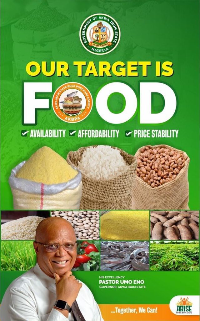 #AriseFoodSecurityProgram is an intervention scheme of @_PastorUmoEno, designed to offer free staple food items to vulnerable A'Ibomites on the Social Register, to cushion the harsh economic realities
#AkwaIbomFoodForAll

Funkeb Akindele Crash #verydarkman #Gistlover R Kelly