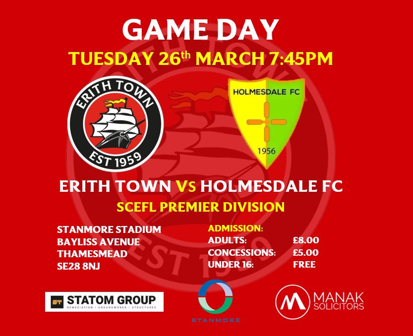 Erith Town FC tweet media