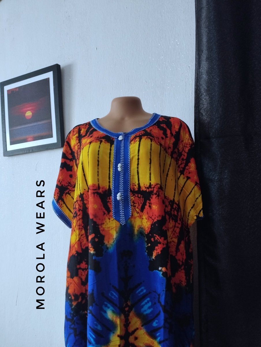 Shop quality 100% cotton kaftan gown . Make of breathable and quality Fabrice. The texture us top notch. Price: 10k Location Ilorin Nationwide delivery To order, please send a DM. Please Retweet