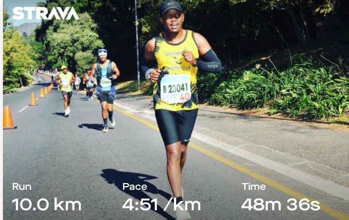 In running consistency is key, no matter how slow or how fast you run, as long as you’re consistent, you’re guaranteed improvement. 10km Tempo run done and dusted!!🏃🏾‍♂️ #ModernGrootMan #ShutUpAndRun