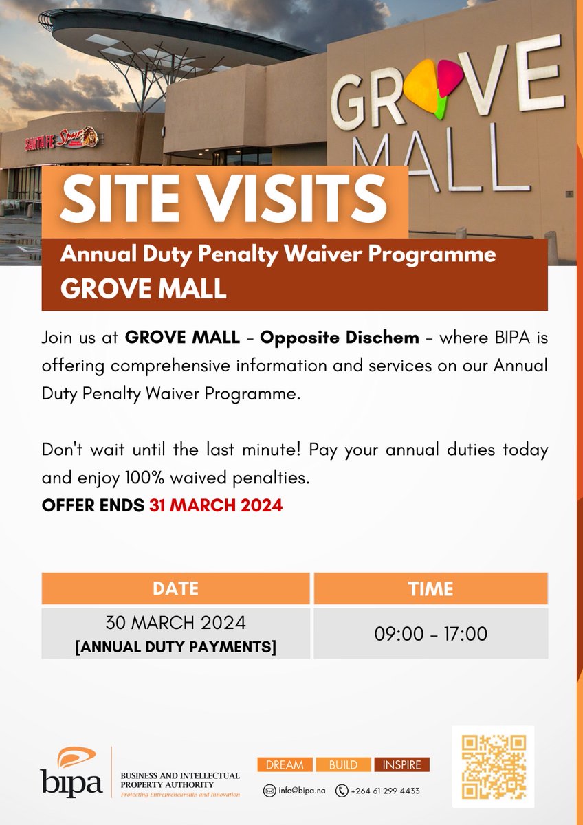📷 Attention Grove Mall shoppers! We're setting up our Penalty Waiver Stall at Grove Mall on 30 March 2024! 📷 Don't let those penalties weigh you down any longer. Swing by and let us help you clear them off your record! See you there! #BIPA #PenaltyWaiver #GroveMall'