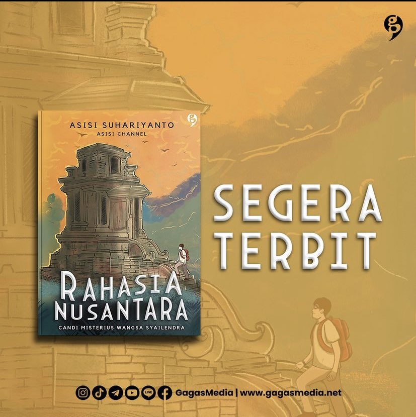 GagasMedia's tweet image. SEBENTAR LAGI‼️😱

Gasmin nggak sabar mau ajak kalian jalan-jalan ke masa lalu! Kira-kira akan se-seru apa ya, kisahnya? 🤔 Yang penasaran ayo komen di bawah!

#GagasMedia #RahasiaNusantara #Candi #Misteri
