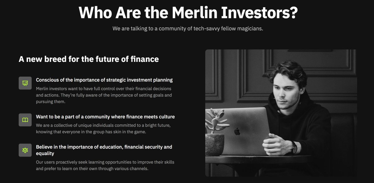 Who Are the #Merlin Investors? ✔️ They are conscious of the importance of strategic #investmentplanning ✔️They want to be a part of a community where #finance meets culture ✔️They believe in the importance of #education, #financialsecurity and equality merlininvestor.com