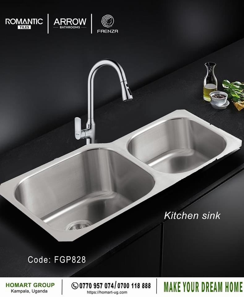 Make the heart of your home  warm, install a durable stainless steel sink and give your kitchen function! Contact us TODAY to order!

#kitchendesign #kitchensink #kitchenideas #modernhome #contemporarykitchen #tiles #porcelain #importedtiles #homartug #homarttiles