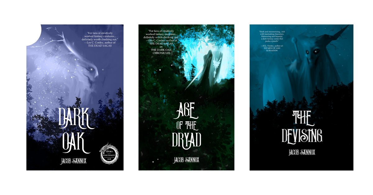 My dark epic fantasy trilogy, The Dark Oak Chronicles, is now complete! You can pre-order The Devising or check out the series page on Amazon, here: relinks.me/B0CZ1DHN7V
I would appreciate the support!

#KindleUnlimited #Kindle #BooksWorthReading #amreading #AuthorsOfTwitter
