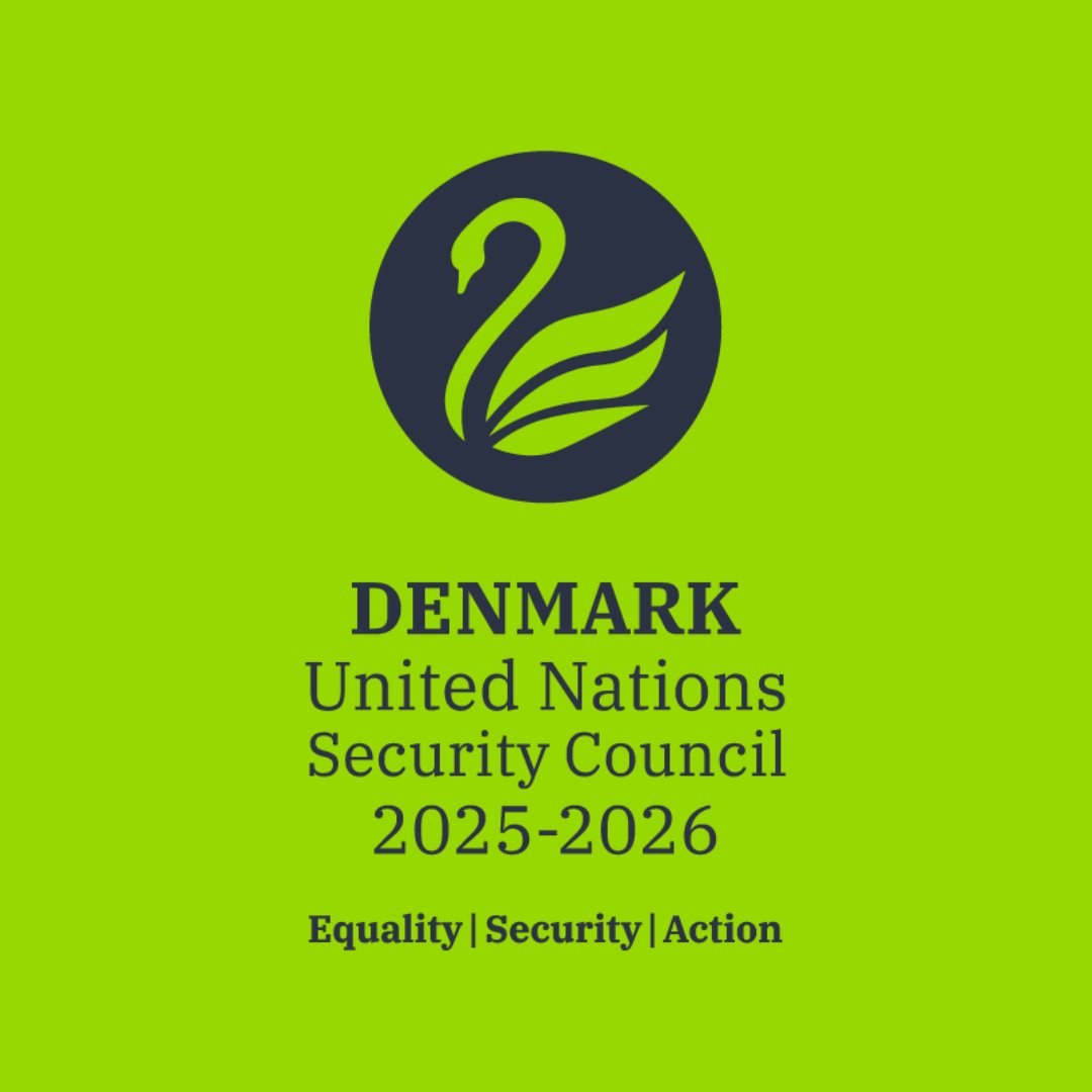 Denmark is a candidate for #UNSC 2025-26
If elected, our priorities are:

⚖️International Law & a more accountable, effective & representative UNSC

🕊️Conflict Responses & Prevention fit for new realities

🌱Climate, Peace & Security

   ♀️ Women, Peace & Security

#DK4UNSC